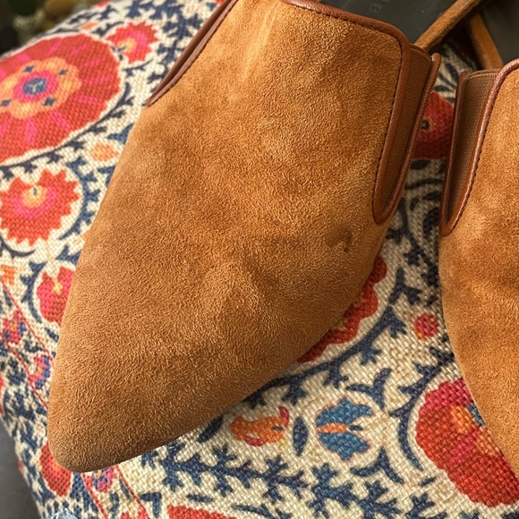Jenni Kayne Suede Slides- Size 38 1/2- Made in Italy - Picture 5 of 10